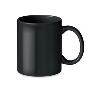 240579-EC Šalica ker.klasična 300ml CLASSIC BLACK  fi 8x9,5 cm, u kutiji P1/40