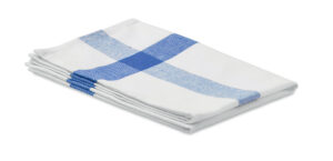242458-EC Krpa kuhinjska Kitch od reciklirane tkanine RPET 180g 40X65cm bijelo plava