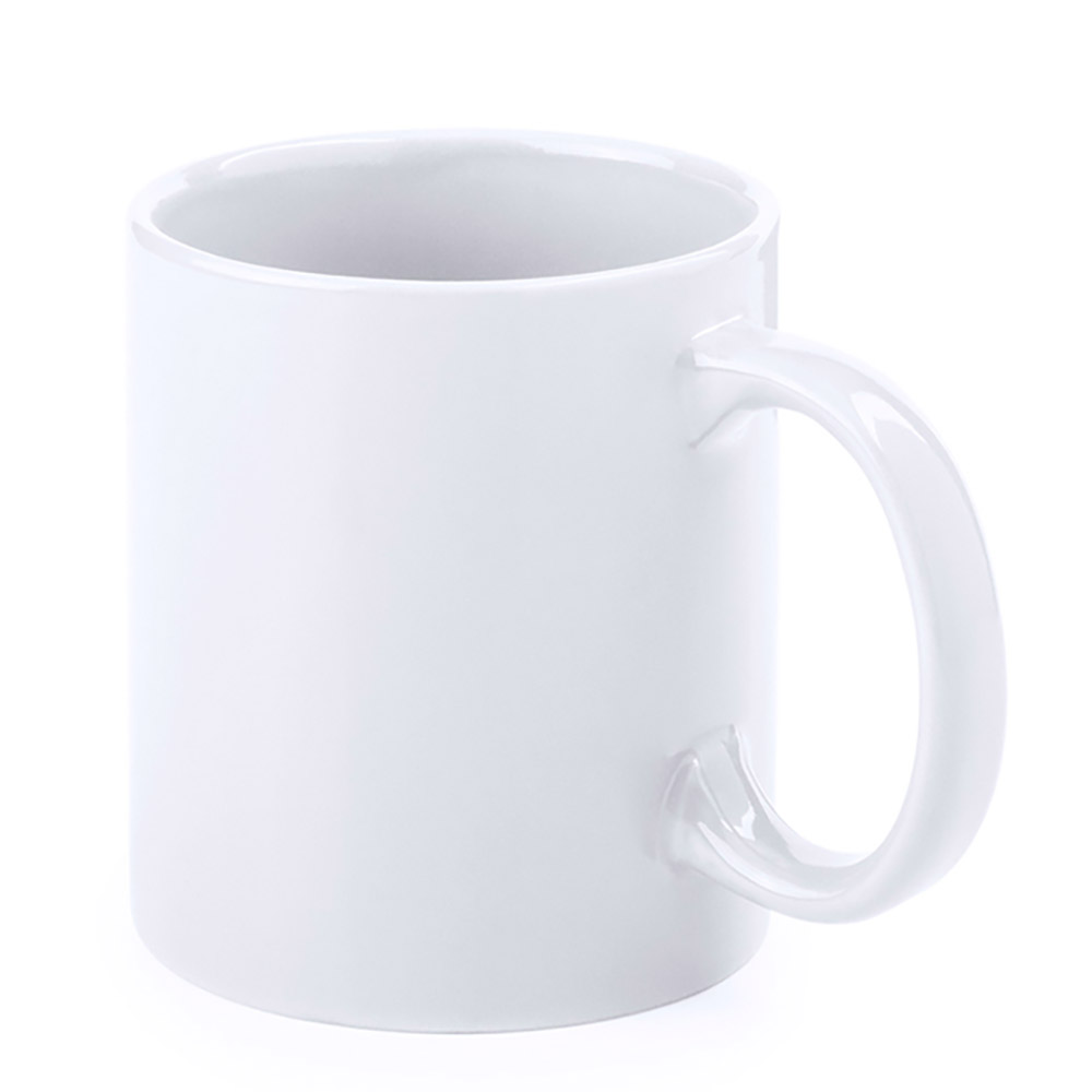 246642-EC Šalica ker.za sublimaciju Bornel 350ml klasična bijela 9,6xfi8,2cm, kraft kutija