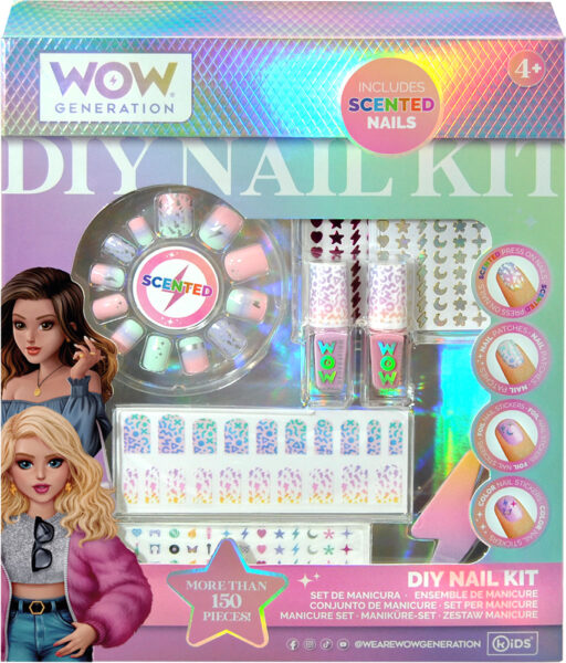 Set za manikuru s umjetnim noktima WOW Generation P6/24
