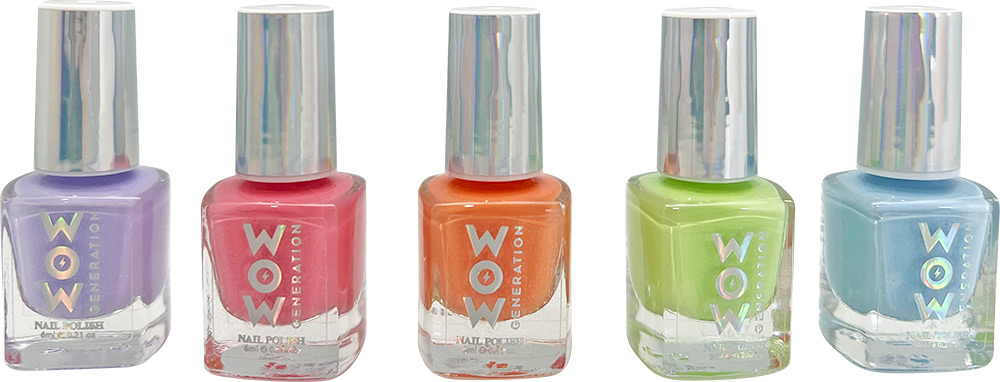 247004-EC Lak za nokte WOW Generation 5kom set, P6/12