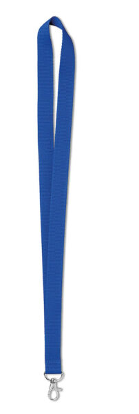 236359-EC Traka akreditacijska s met. privjeskom Lany Basic royal plava, 2x90cm