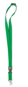 236361-EC Traka akreditacijska s privjeskom i kopčom Lany zelena 2x89cm P500