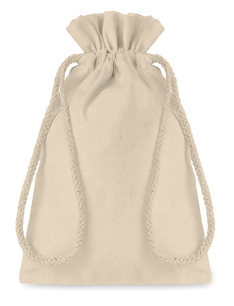236771-EC Torbica pamučna s vezicom pamučna Cotton Small natur 14x22 cm, 105g/m2 P1/400