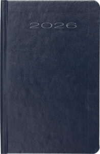 237777-EC Dnevnik ATLANTA mini 2026 t.plavi 9x14 cm P20