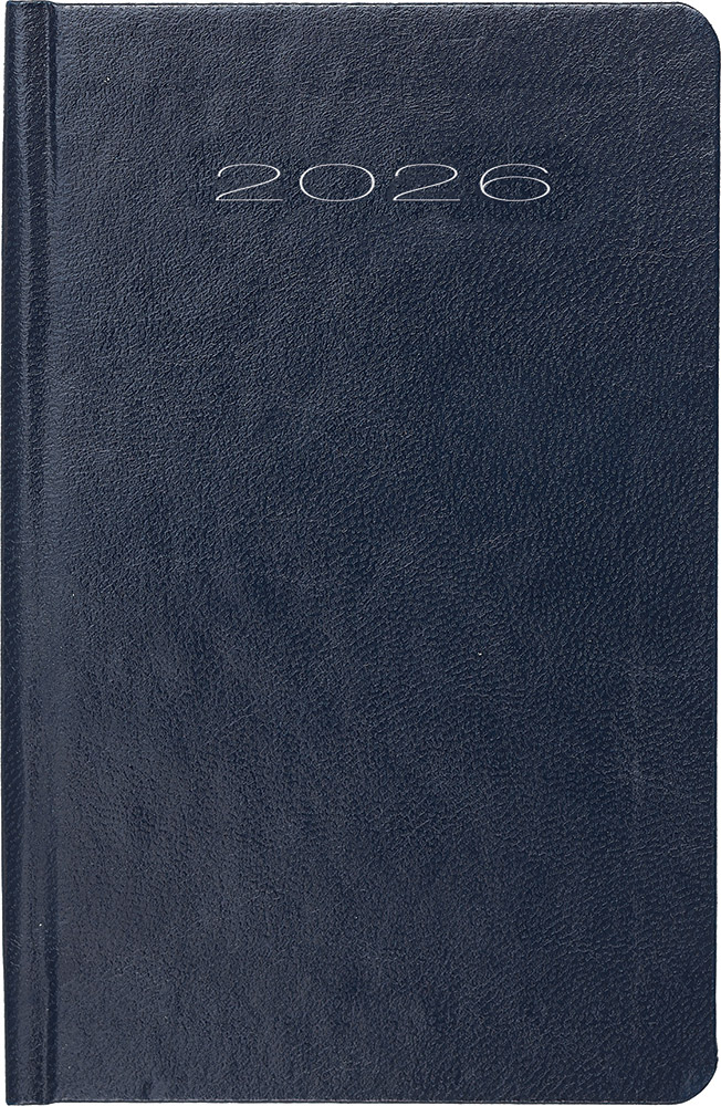 237777-EC Dnevnik ATLANTA mini 2026 t.plavi 9x14 cm P20