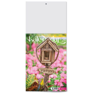 238780-EC Kalendar VRTOVI 13L 24x33,5+20, spirala P50 OG 2026