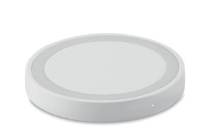 240015-EC Punjač Plato Wirelles za bežično punjenje bijeli okrugli  fi7x1 cm DC5V/1A, 10W