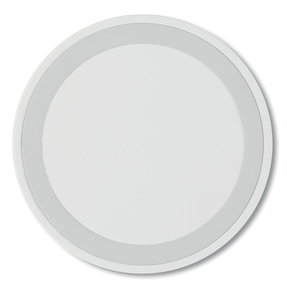 240015-EC Punjač Plato Wirelles za bežično punjenje bijeli okrugli  fi7x1 cm DC5V/1A, 10W