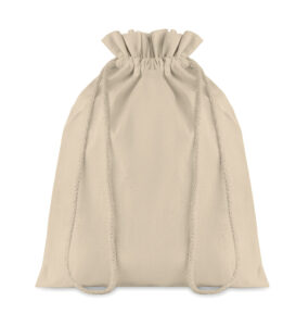 240407-EC Torbica pamučna s vezicom pamučna Cotton Medium natur 25x32 cm, 105g/m2 P1/400