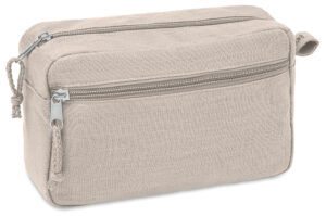 240411-EC Torbica toaletna HEMP bež, od konoplje 21x8x13cm P1/100