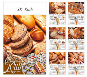 240485-EC Kalendar KRUH 7L 24,5x34+10,5 P20 SK-TMR 2026