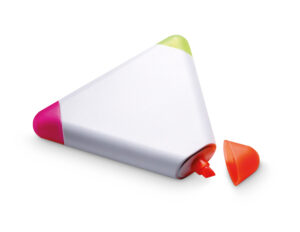 240999-EC Signir promo Triangulo 3 boje u obliku trokuta 7.5x7.5x1.3 cm