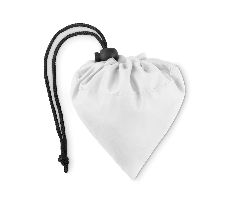 242322-EC Torba shopping FOLDPET 38x40cm sklopiva RPET s vezicom bijela P300