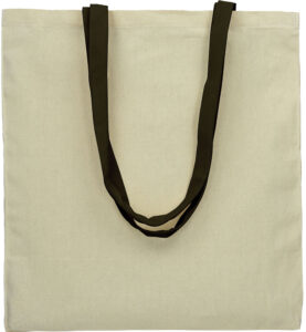 242383-EC Torba shopping KOLAKATA 140 g/m2 crna duga ručka 9404402 P300