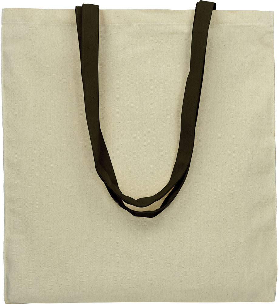 242383-EC Torba shopping KOLAKATA 140 g/m2 crna duga ručka 9404402 P300