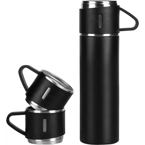 242444-EC Set darovni Halmar termosica 500ml i 3 šalice u poklon pakiranju