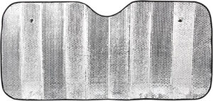 242477-EC Sjenilo za vjetrobransko staklo Protect srebrno 150x70 cm