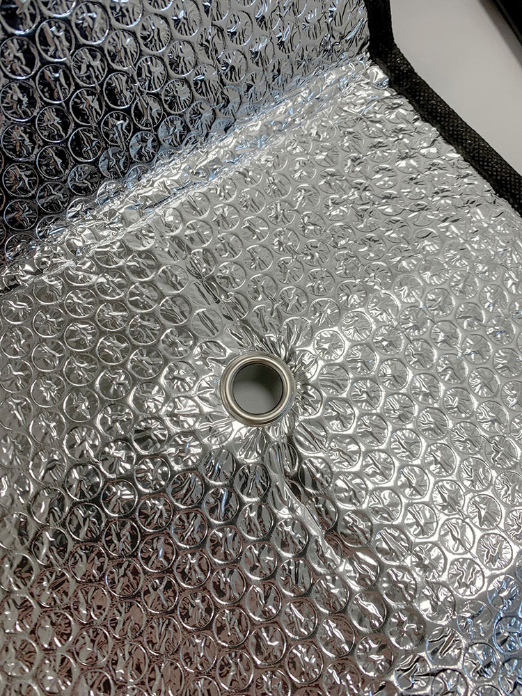 242477-EC Sjenilo za vjetrobransko staklo Protect srebrno 150x70 cm