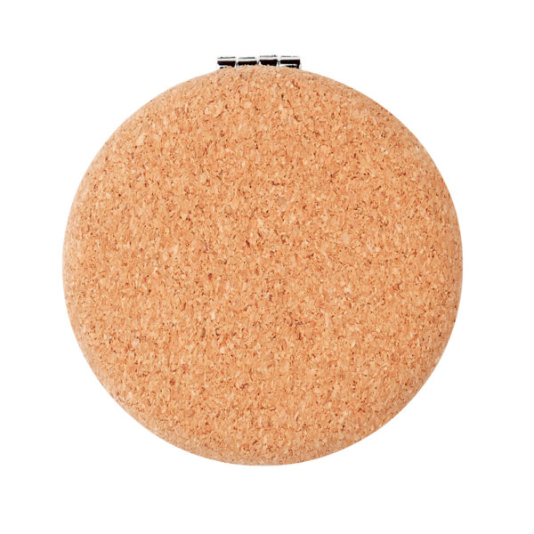 Ogledalo sklopivo Guapa s poklopcem od pluta fi6x1,6 cm
