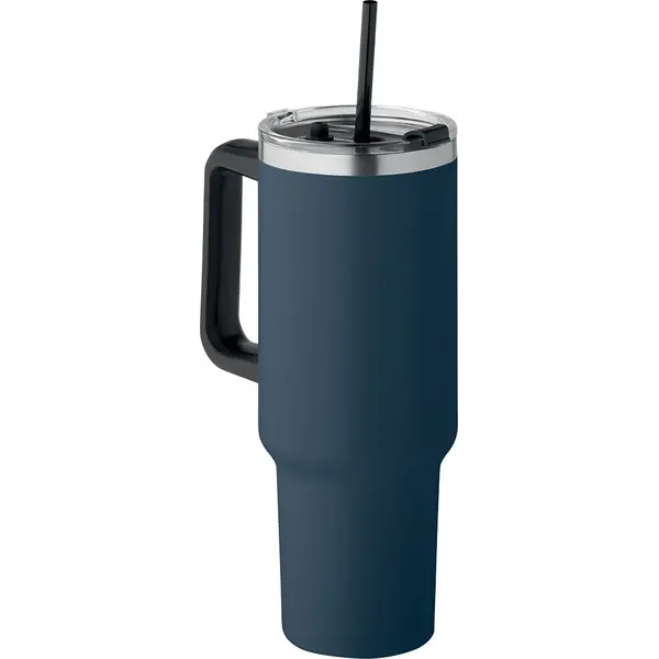 245161-EC Termosica Suma 1200ml sa slamkom french navy plava