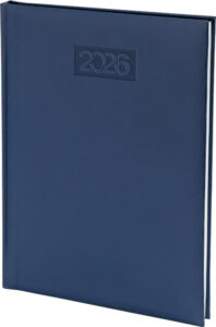 245349-EC Dnevnik PALERMO B5 16,5x22,5cm plavi 2025 P20