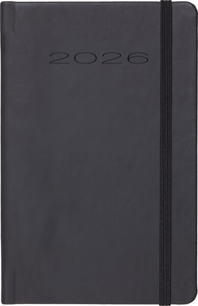 245373-EC Dnevnik MEDINA II planer A6 9x14cm crni 994.356.10 P20 2025