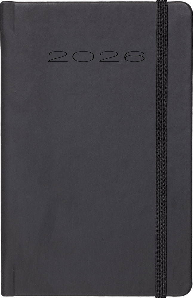 245373-EC Dnevnik MEDINA II planer A6 9x14cm crni 994.356.10 P20 2025
