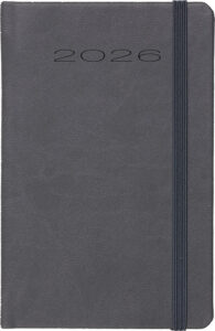 245374-EC Dnevnik MEDINA II planer A6 9x14cm sivi 994.356.12 P20 2025