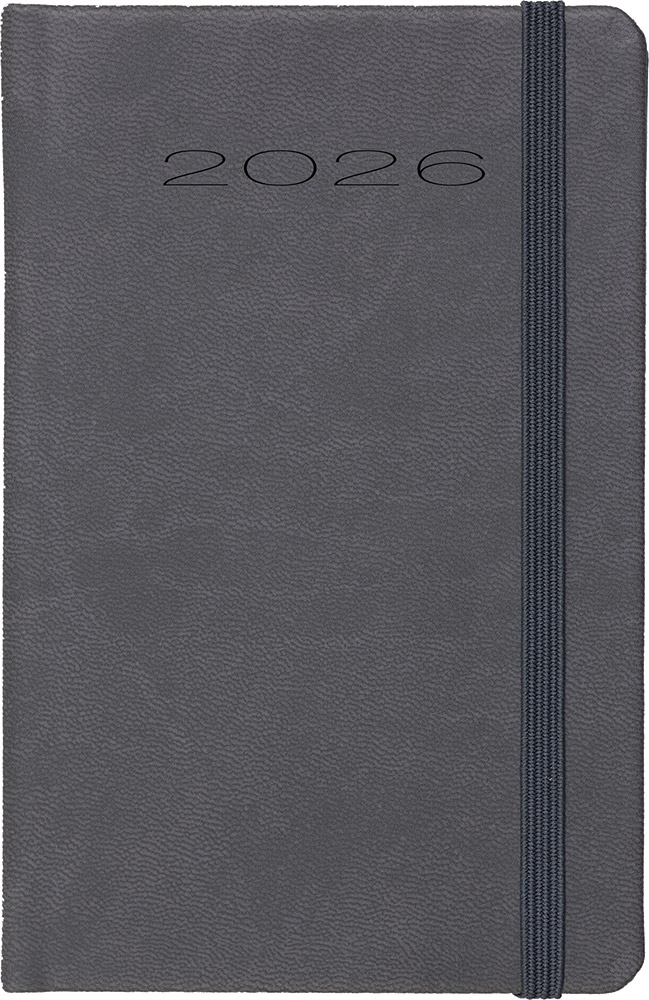 245374-EC Dnevnik MEDINA II planer A6 9x14cm sivi 994.356.12 P20 2025