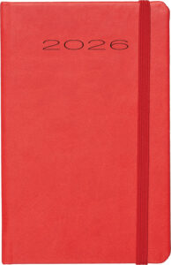 245377-EC Dnevnik MEDINA II planer A6 9x14cm crveni 994.356.30 P20 2025