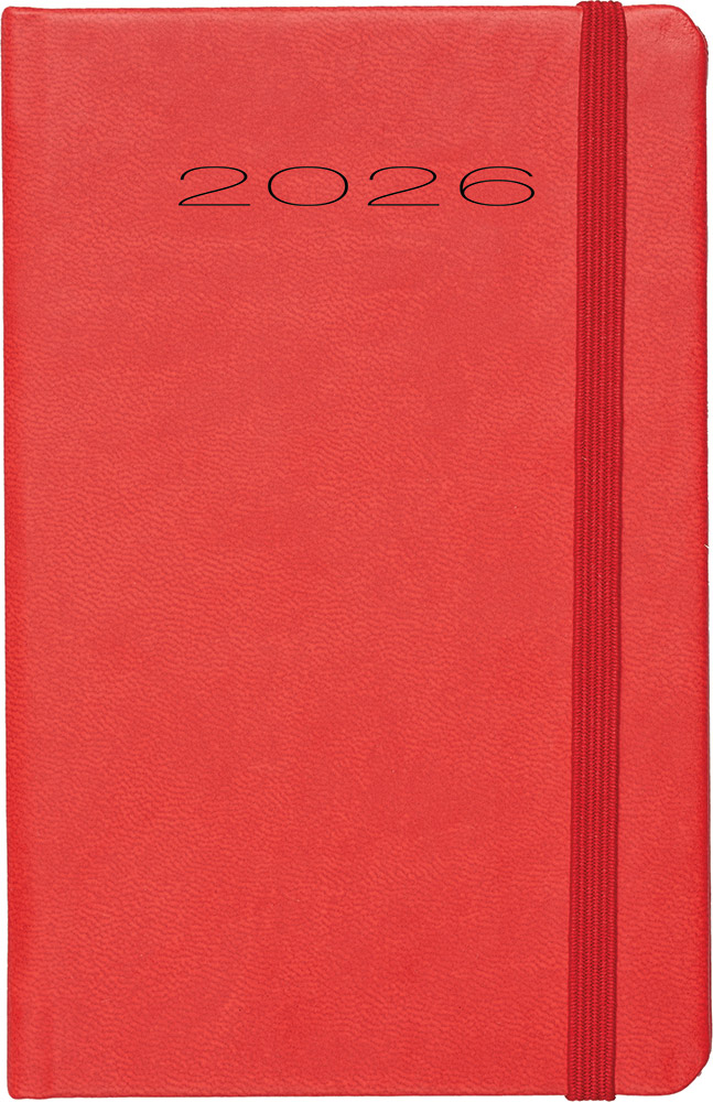245377-EC Dnevnik MEDINA II planer A6 9x14cm crveni 994.356.30 P20 2025