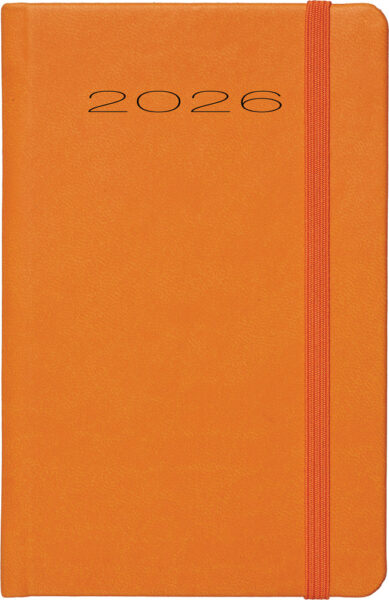 245380-EC Dnevnik MEDINA II planer A6 9x14cm narančasti 994.356.60 P20 2025
