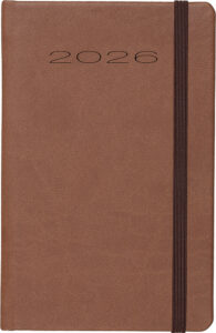 245381-EC Dnevnik MEDINA II planer A6 9x14cm smeđi 994.356.70 P20 2025
