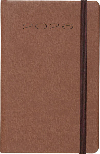 245381-EC Dnevnik MEDINA II planer A6 9x14cm smeđi 994.356.70 P20 2025