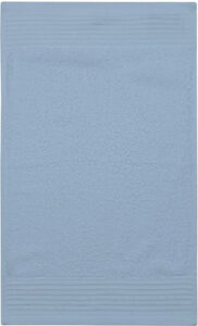 246272-EC Ručnik THE ONE Guest 30x50 pamučni s bordurom svj.plavi light blue 500 g