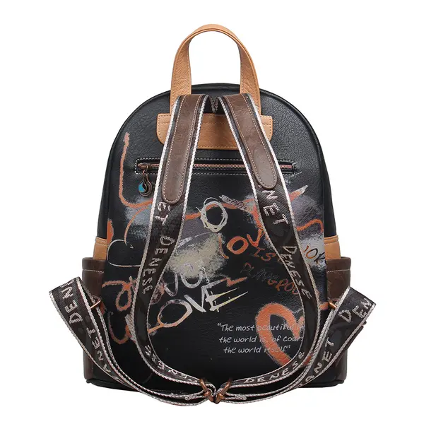 246721-EC Ruksak fashion Janet Art Gallery FW25 28x16x33 cm J-146 P14