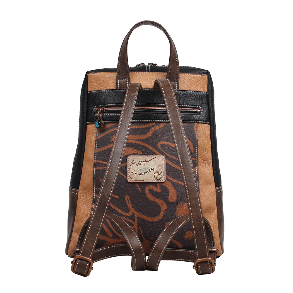 246723-EC Ruksak fashion Janet Art Gallery FW25 26x10x31 cm J-022D P20