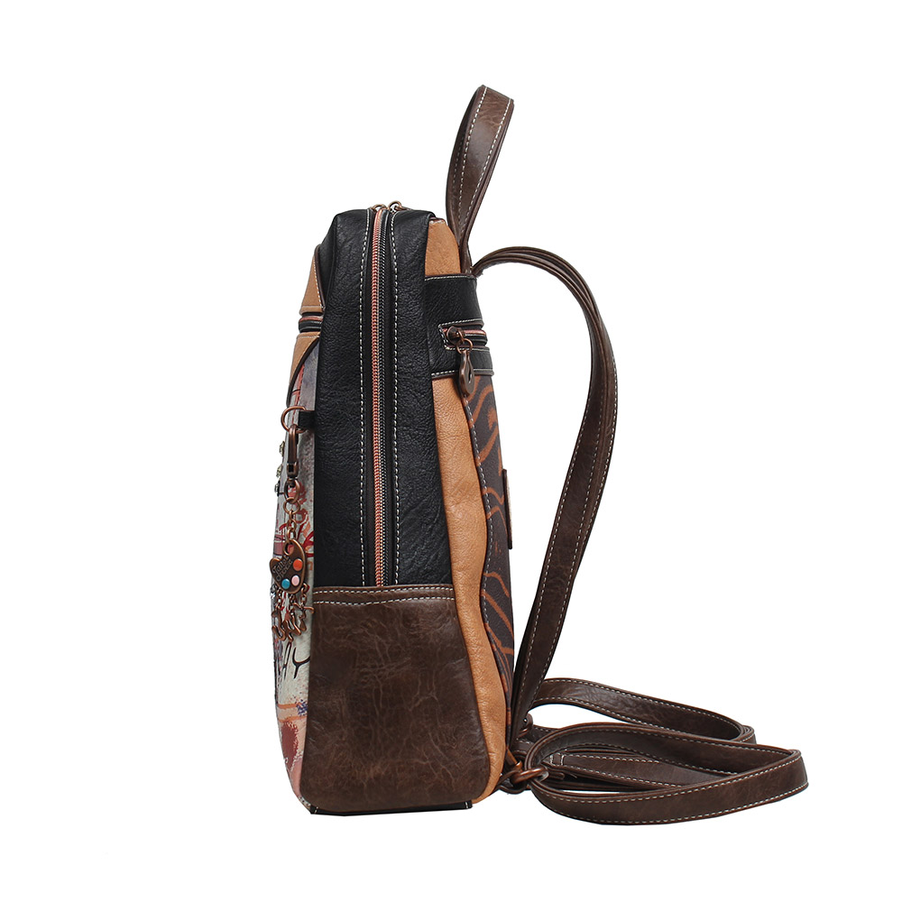 246723-EC Ruksak fashion Janet Art Gallery FW25 26x10x31 cm J-022D P20