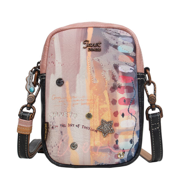 Torba fashion Janet Art Gallery FW25 14x5,5x19 cm J-010F P50 Netto