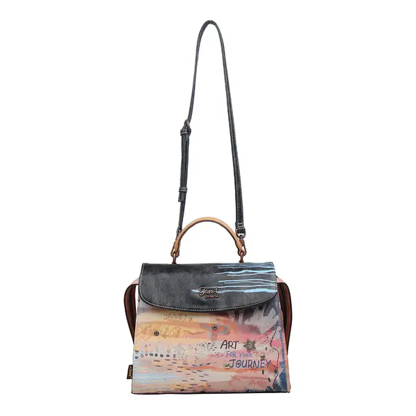 246738-EC Ruksak fashion Janet Art Gallery FW25 28x12,5x23 cm J-151 P14