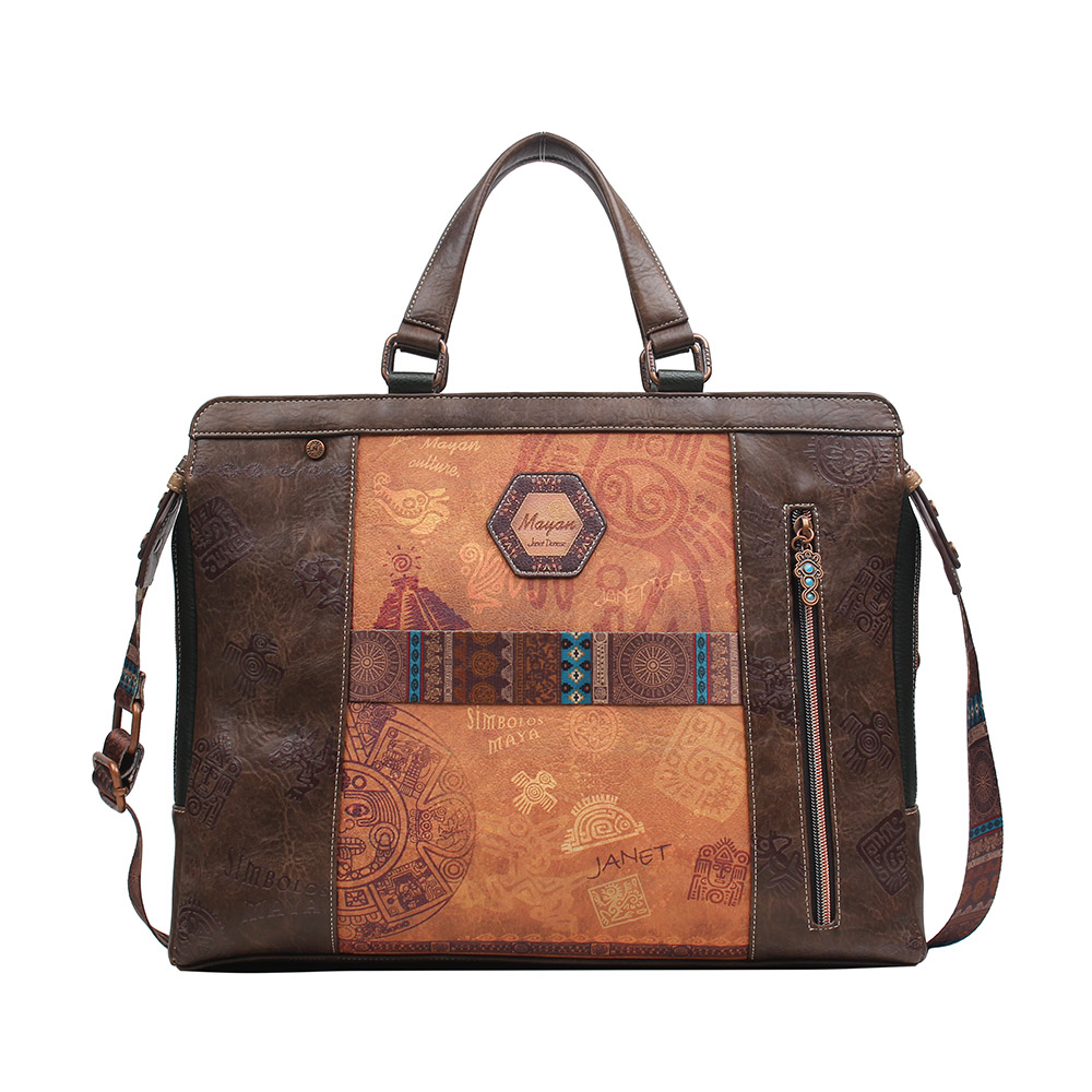 246746-EC Torba fashion poslovna Janet Maya Journey FW25 41x6,5x31 cm J-020D P18