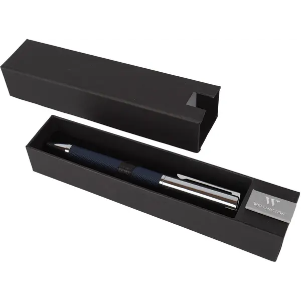 247574-EC Set pisaći Wellington Cortina metalna kem.ol. Navy plava srebrna