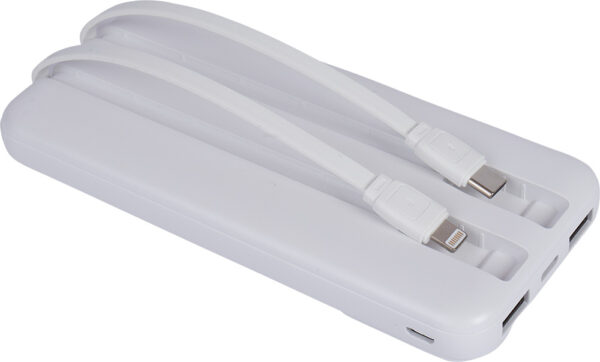 Punjač power bank All in One 10000 mah bijeli