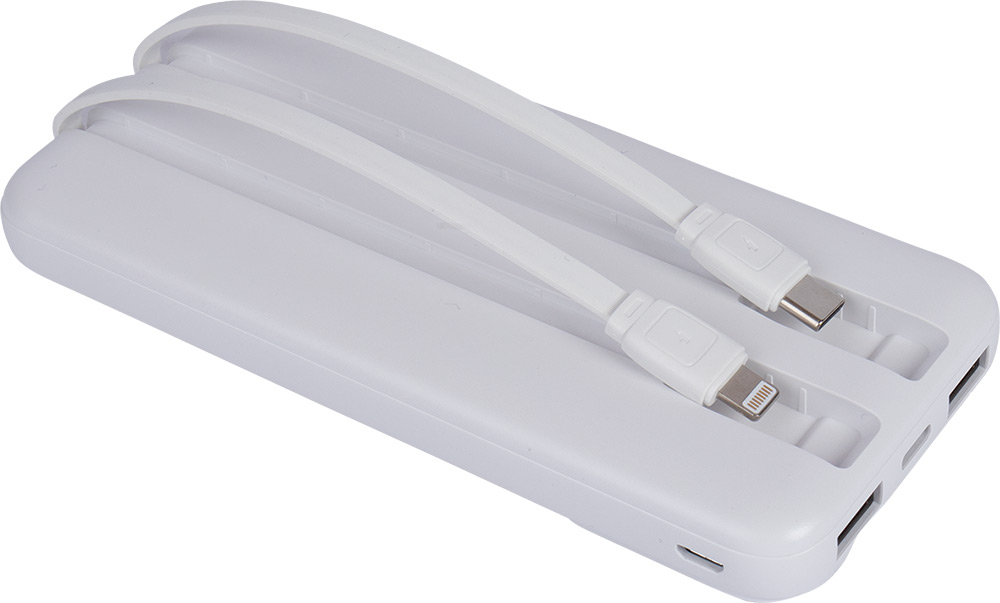247600-EC Punjač power bank All in One 10000 mah bijeli