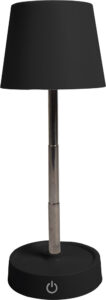 247606-EC Lampa stolna USB Glow crna 12 led