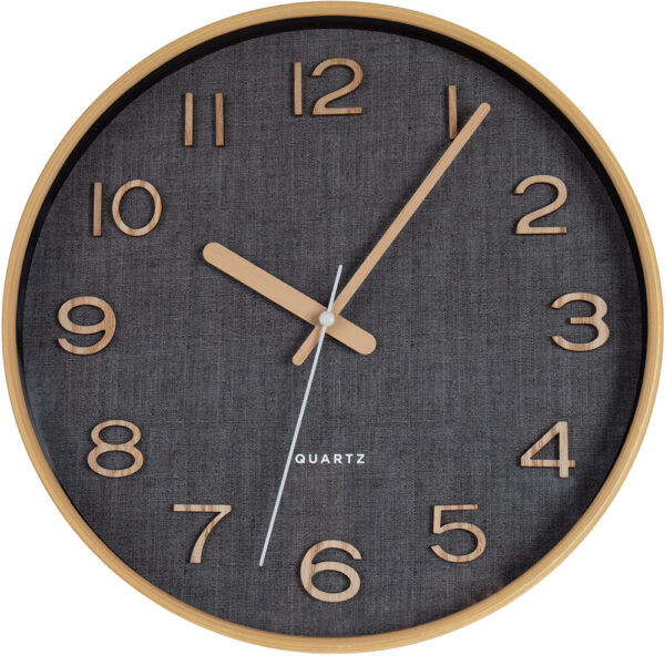 247608-EC Sat zidni Lumber 30 cm sivi