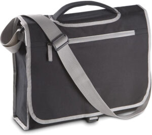 247633-EC Torba seminar Kimood 600 D poliester crna