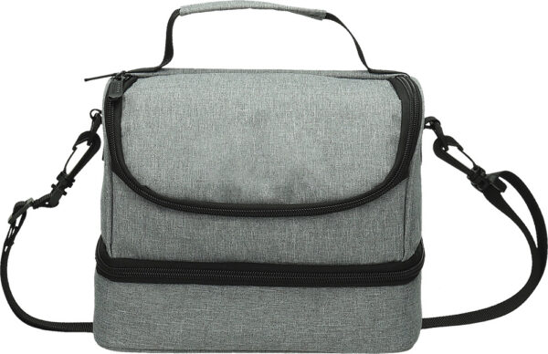 Torba hladnjak Nevis 8L melaž siva 23 x 18 x 18 cm