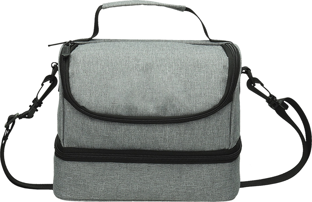 247648-EC Torba hladnjak Nevis 8L melaž siva 23 x 18 x 18 cm